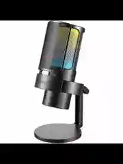 Черный конденсаторный RGB USB-микрофон Fifine AmpliGame A9 микрофон для компьютера игровой