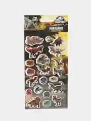 Наклейки зефирные Мир Юрского периода, диз. 3
