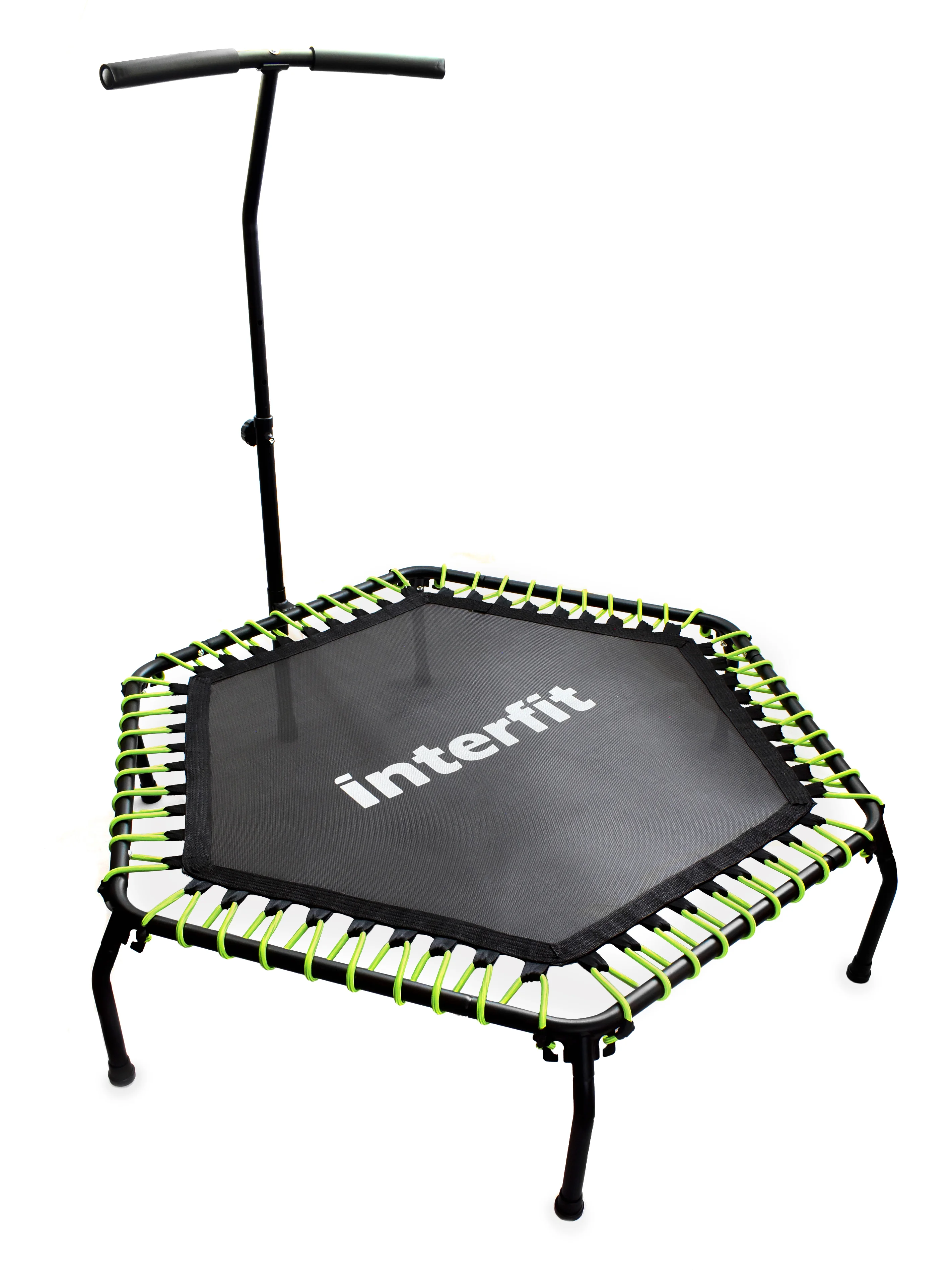 Батут для фитнеса Interfit детский с ручкой для джампинга для дома, 300-2001