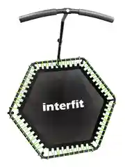 Батут для фитнеса Interfit детский с ручкой для джампинга для дома, 300-2001