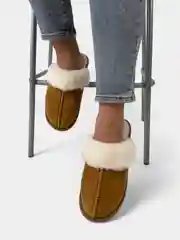 Горчичный тапочки домашние, женские, мужские