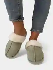 Мятный тапочки домашние, женские, мужские