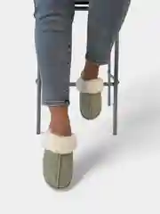 Мятный тапочки домашние, женские, мужские
