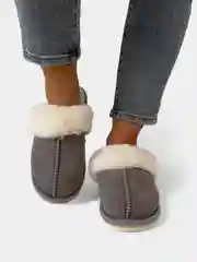 Серый тапочки домашние, женские, мужские
