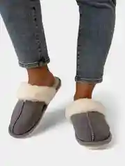 Серый тапочки домашние, женские, мужские