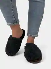 Серый тапочки домашние, женские, мужские, меховые
