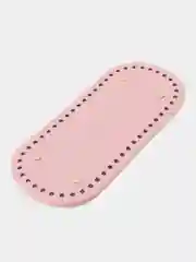 Розовый донышко для сумок 10*22см