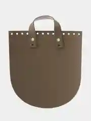 Коричневый клапан с ручкой 22*20 см