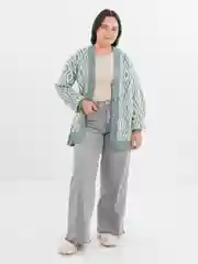 Белый кардиган женский