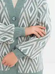 Белый кардиган женский