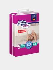 Подгузники - трусики Helen Harper Baby 12-18 кг размер 5 - 80 шт