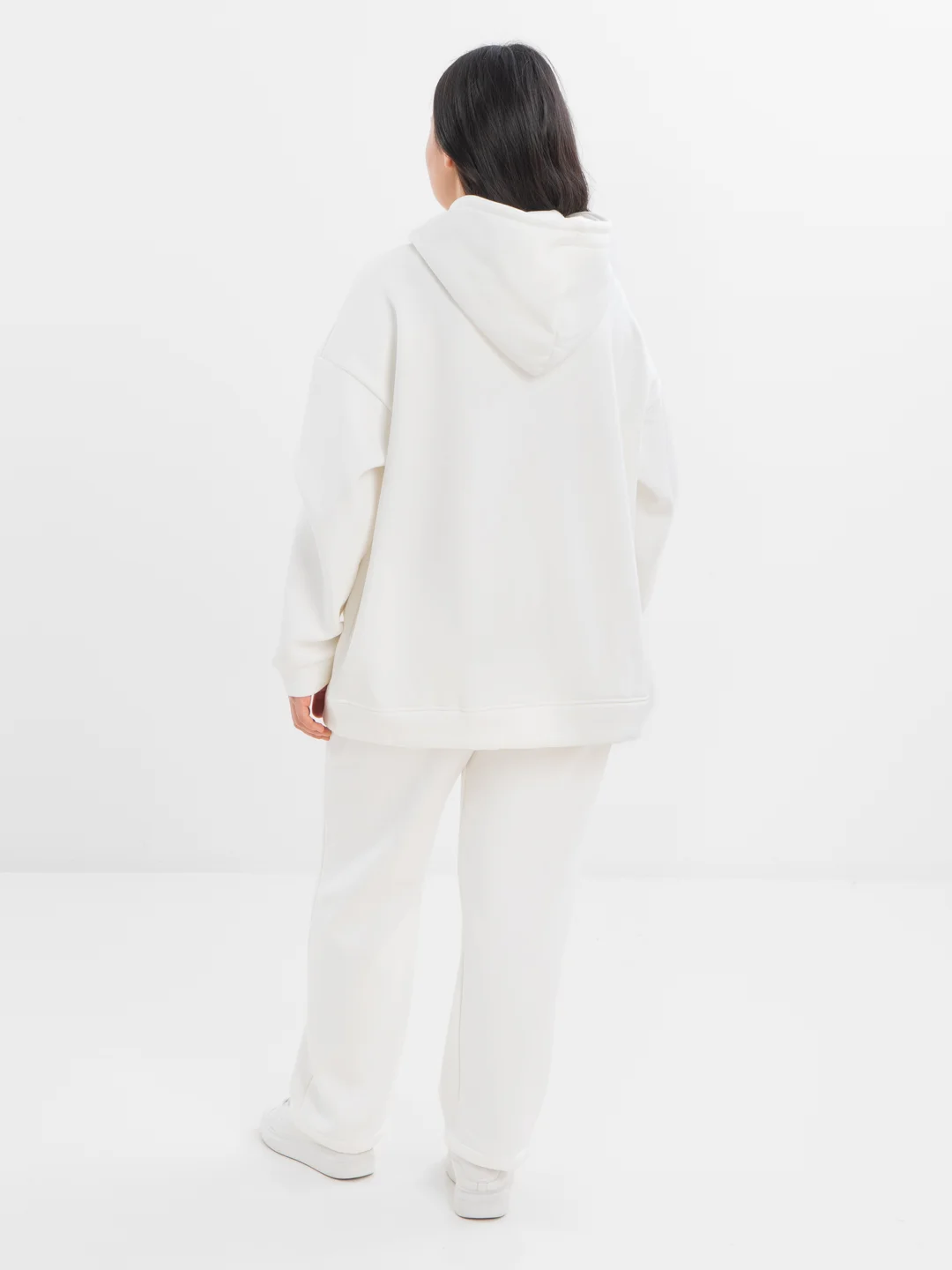 Oversized спортивный костюм на меху женский