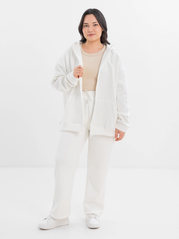 Oversized спортивный костюм на меху женский
