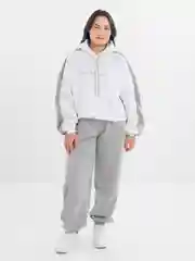 Серый женский спортивный костюм