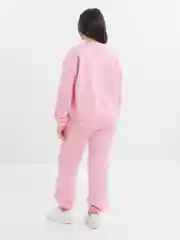 Розовый женский спортивный костюм