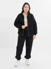 Черный костюм женский теплый, спортивный, двойка