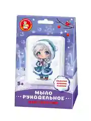 Набор для изготовления мыла. Рукодельное мыло с картинкой "Снегурочка"