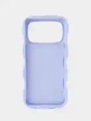 Лавандовый чехол для Xiaomi POCO F6 PRO (Сяоми Поко Ф6 Про) выпуклый