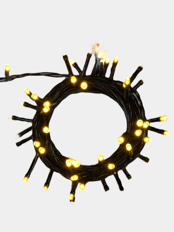 Гирлянда Нить 5 м, IP20, 50 LED, 8 режимов, 220 В