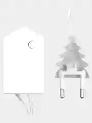 Белый гирлянда Нить 5 м, IP20, 50 LED, 8 режимов, 220 В