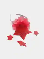 Серебряный ободок для волос"Звезда"