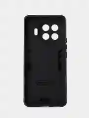 Синий чехол противоударный Tecno Spark 20 Pro + Plus с металлической подставкой кольцом
