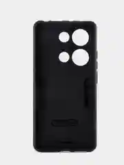 Синий чехол Xiaomi Redmi Note 13 Pro 4G/Poco M6 Pro 4G противоударный с подставкой кольцом