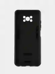 Синий чехол Xiaomi Poco X3 NFS/X3/X3 Pro Proпротивоударный, с металлической подставкой кольцом