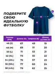 Индиго футболка хлопок набор 3 шт