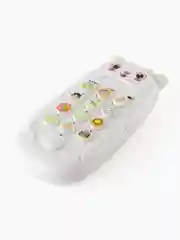 Белый детский музыкальный телефон / развивающий телефончик