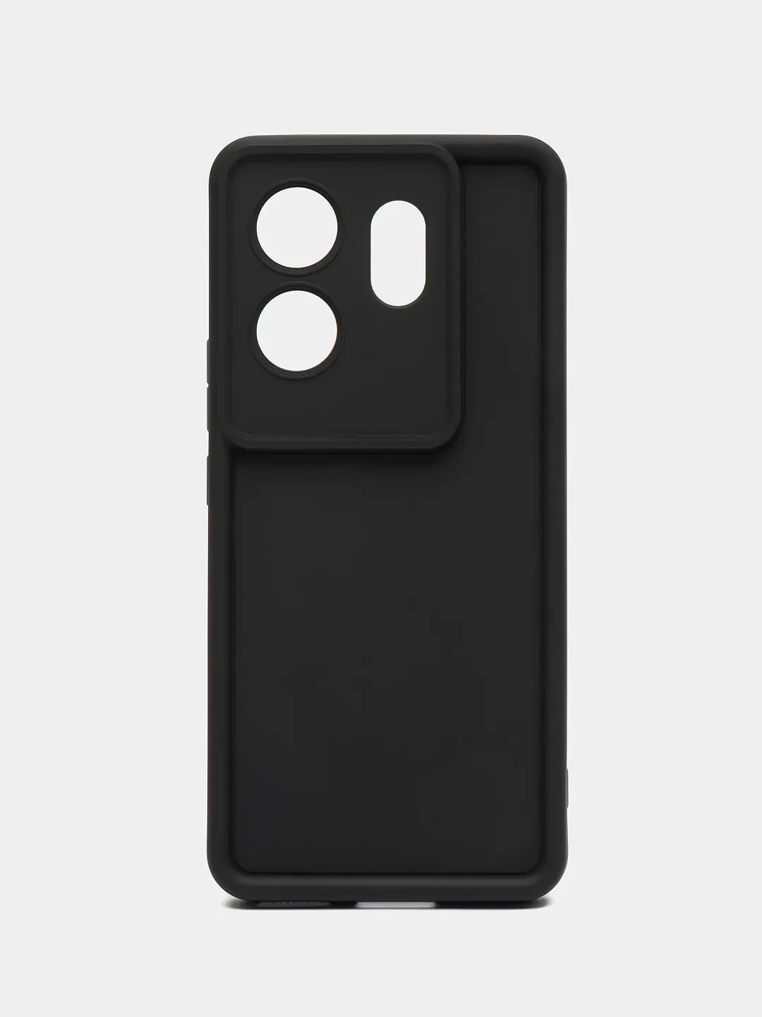 Коричневый чехол для Infinix Zero 30 4G (Инфиникс Зеро 30) противоударный, с высокими бортиками