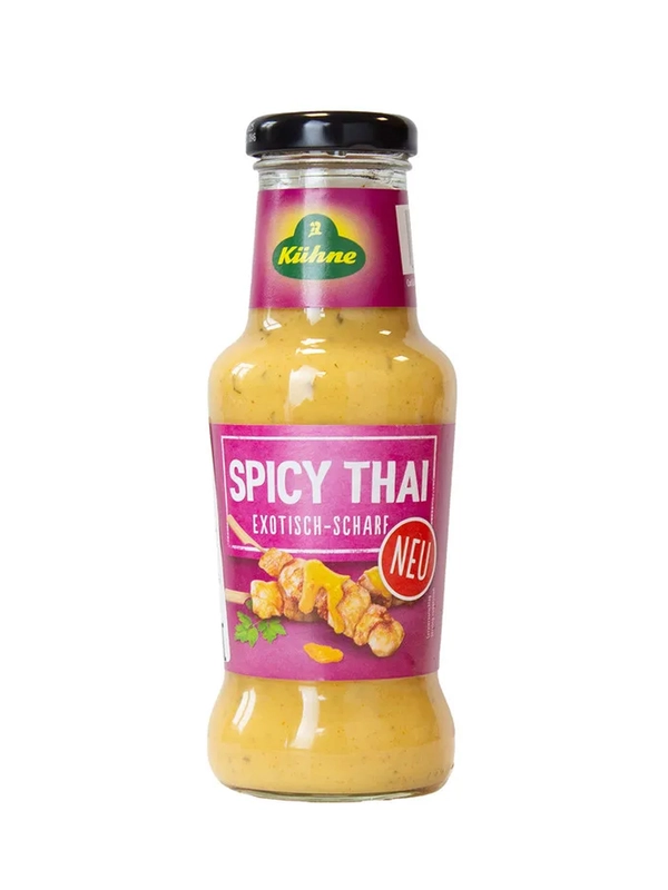 Соус Тайский острый с красным карри KUHNE Spicy Thai sauce with red curry, 250мл