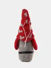 Красный фигурка новогодний Гном 17см