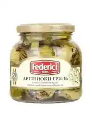 Артишоки гриль FEDERICI в подсолнечном масле, 280г