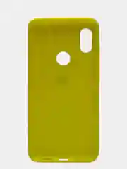 Желтый силиконовый чехол для Xiaomi redmi note 6 Pro