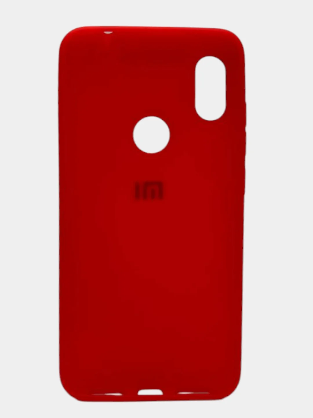 Красный силиконовый чехол для Xiaomi redmi note 6 Pro
