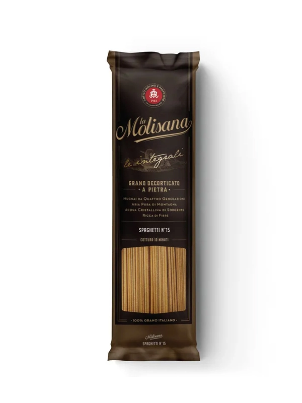 Макаронные изделия цельнозерновые La Molisana №15 Spaghetti Integrali (Спагетти), 500г