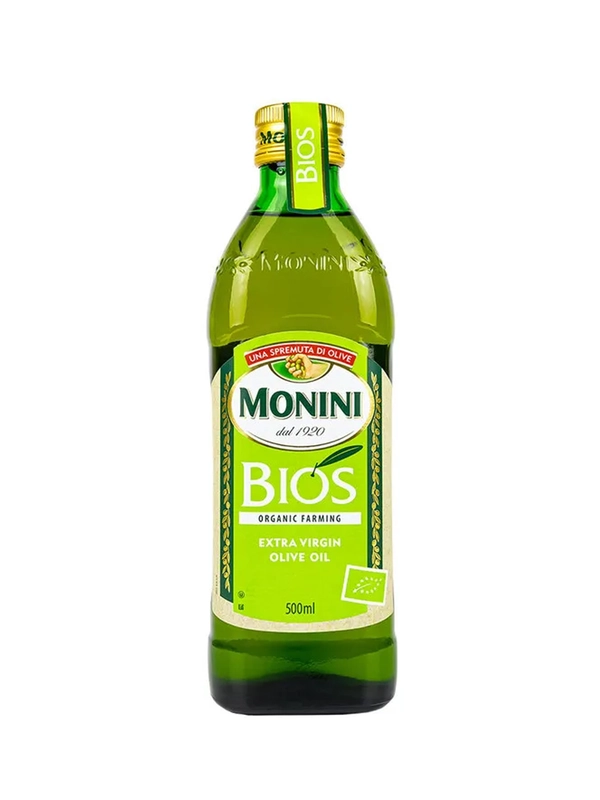 Масло оливковое Monini Bios Extra Virgin нерафинированное высшего сорта, 500мл