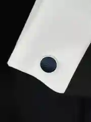 Запонки NEON со вставкой из ткани