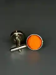 Запонки NEON со вставкой из ткани