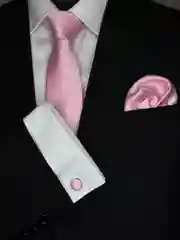 Запонки NEON со вставкой из ткани