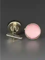 Запонки NEON со вставкой из ткани