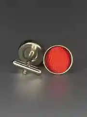 Запонки NEON со вставкой из ткани