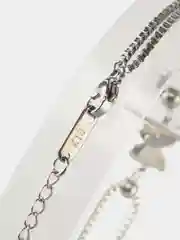 Серебряный браслет женский с бабочкой из нержавеющей стали