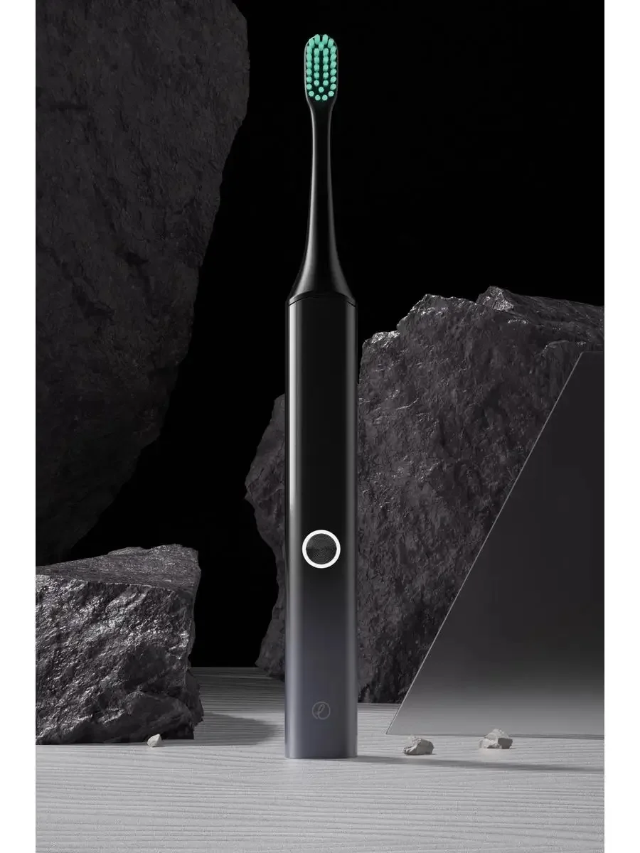 Черный электрическая зубная щетка Enchen Aurora T2 с тремя режимами ультрозвуковой чистки