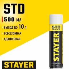 Монтажная пена всесезонная до 22 л Stayer Зубр