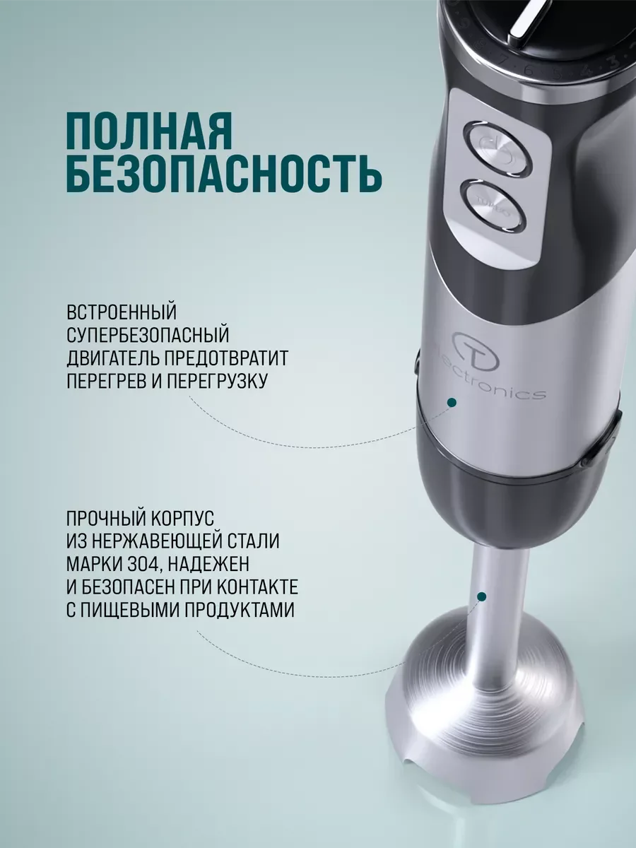 Блендер ручной погружной Titan Electronics
