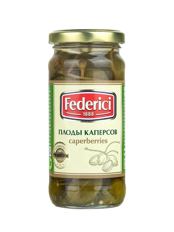 Плоды каперсов FEDERICI, 230г
