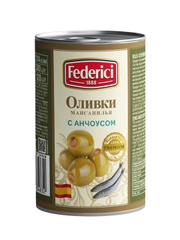 Оливки с анчоусом FEDERICI, 300г