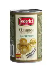 Оливки с анчоусом FEDERICI, 300г